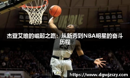 杰登艾维的崛起之路：从新秀到NBA明星的奋斗历程